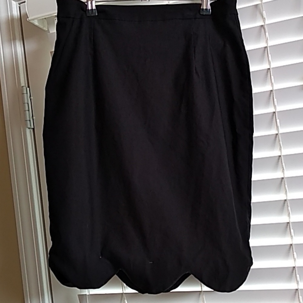 Belle Poque black pencil skirt